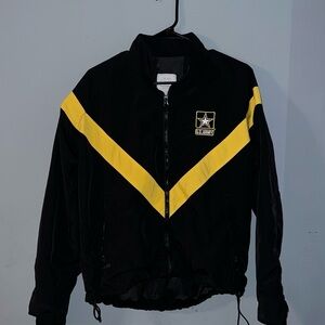 Black and Yellow US Army Jacket